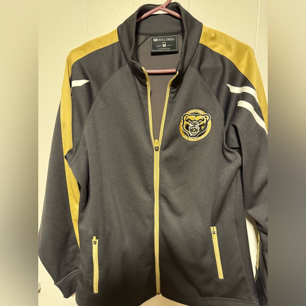 Women’s zip up track jacket size M